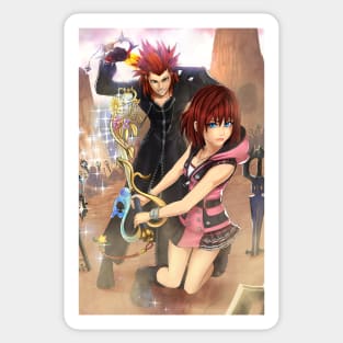 KH3 Kairi & Axel Sticker